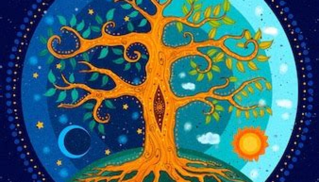 arbre multicolor